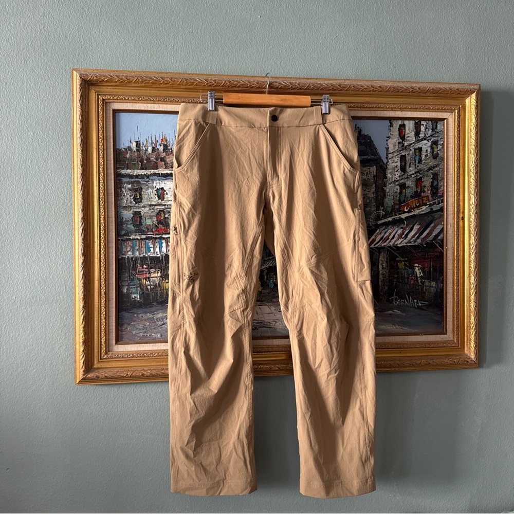Arcteryx  Tan Casual Travel Pants - Lightweight Comfort 34”